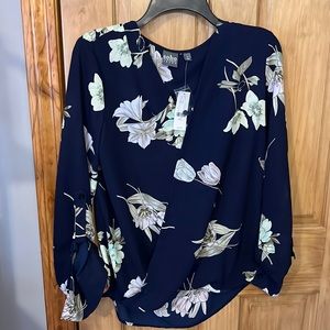 Small New York & Company long sleeve blouse